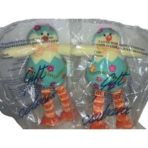 Avon Easter plush Bend Around Friends Lot of 2